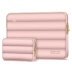 Tech-Protect Puffy nešiojamojo kompiuterio krepšys 13-14 - Rožinis -- Laptop Bags