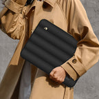 Tech-Protect Puffy 15-16 nešiojamojo kompiuterio krepšys - Juodas -- Laptop Bags