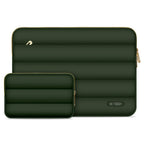 Nešiojamojo kompiuterio krepšys 15-16 Tech-Protect Puffy - Alyvuogių spalvos -- Laptop Bags