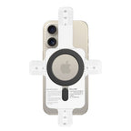 Tech-Protect MagSafe žiedas MMP-100 (2 vnt.) - baltas - juodas -- Cell phone holders