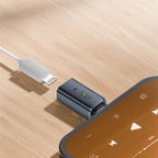 Tech-Protect UltraBoost Type-C į Lightning adapteris - pilkas -- Cell phone cables