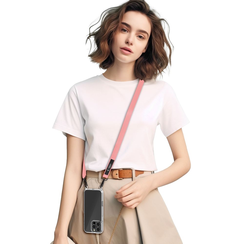 Tech-Protect C65 Rope Crossbody Leash - rožinė -- Other phone accessories