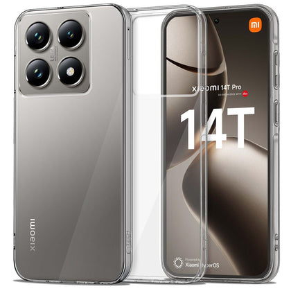 Skaidrus Tech-Protect FlexAir dėklas Xiaomi 14T Pro -- Xiaomi 14T Pro