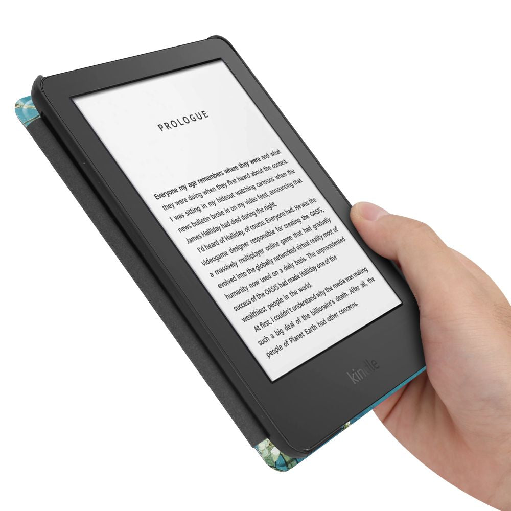 Tech-Protect SmartCase, skirta Kindle Paperwhite VI / 6 / Signature Edition – mėlyna