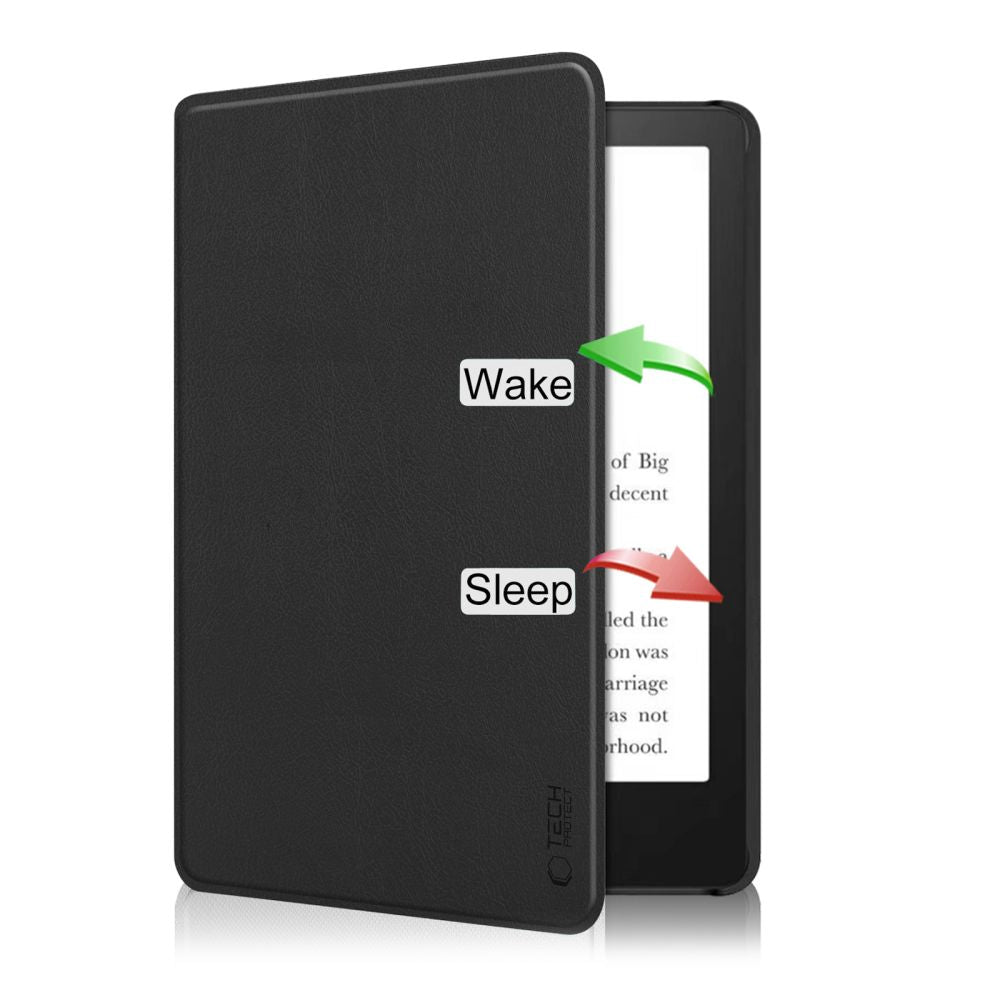 „Tech-Protect SmartCase“, skirta „Kindle Paperwhite“ VI / 6 / Signature Edition – juoda -- Cell phone cases and covers