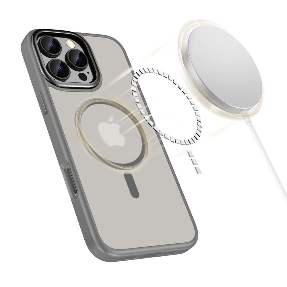 Tech-Protect MagEdge MagSafe dėklas iPhone 16 Pro Max – titano -- iPhone 16 Pro Max