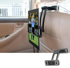 Tech-Protect automobilinis galvos atramos laikiklis V2 - juodas -- Cell phone holders