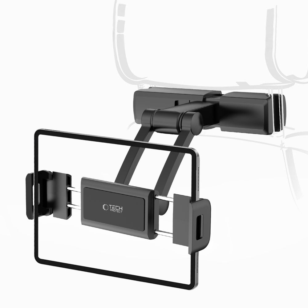 Tech-Protect automobilinis galvos atramos laikiklis V2 - juodas -- Cell phone holders