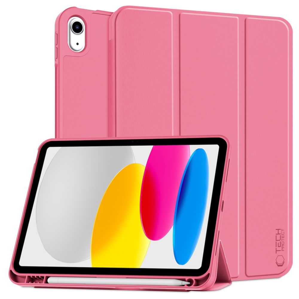 Tech-Protect SC Pen dėklas iPad 10 (2022) – rožinis -- iPad 10 (2022)