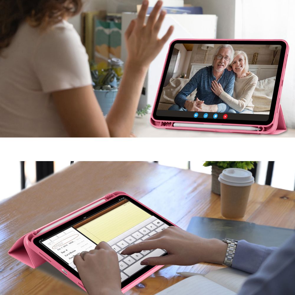 Tech-Protect SC Pen dėklas iPad 10 (2022) – rožinis -- iPad 10 (2022)