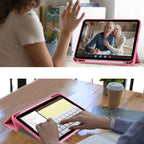 Tech-Protect SC Pen dėklas iPad 10 (2022) – rožinis -- iPad 10 (2022)