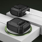Tech-Protect Carbonox dėklas AirPods 4 – juodas -- AirPods 4