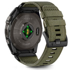 Tech-protect nylon strap skirtas garmin fenix 5x / 5x PLUS / 6x / 6x PRO / 7x / 8 (51 mm) - žalia -- Watch Straps