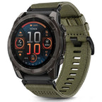 Tech-protect nylon strap skirtas garmin fenix 5x / 5x PLUS / 6x / 6x PRO / 7x / 8 (51 mm) - žalia -- Watch Straps