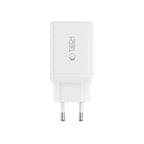 Tech-Protect NC45W-GAN 2-PORT PD45W įkroviklis - baltas -- Cell phone chargers