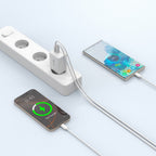 Tech-Protect NC45W-GAN 2-PORT PD45W įkroviklis - baltas -- Cell phone chargers
