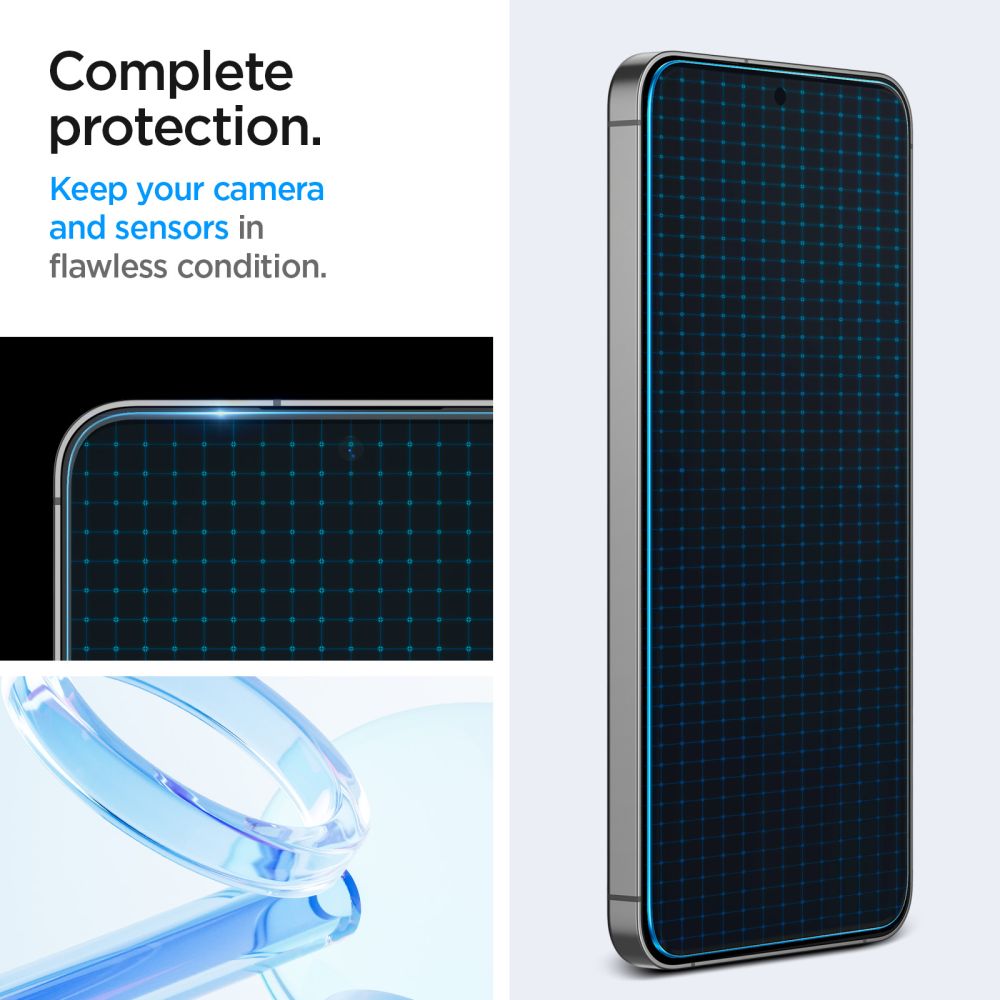 Spigen Glas.TR EZ Fit grūdintas stiklas Galaxy S24 FE (2 vnt.)