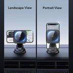 ESR Halolock magnetinis MagSafe QI2 15W automobilinis laikiklis - juodas -- Cell phone holders