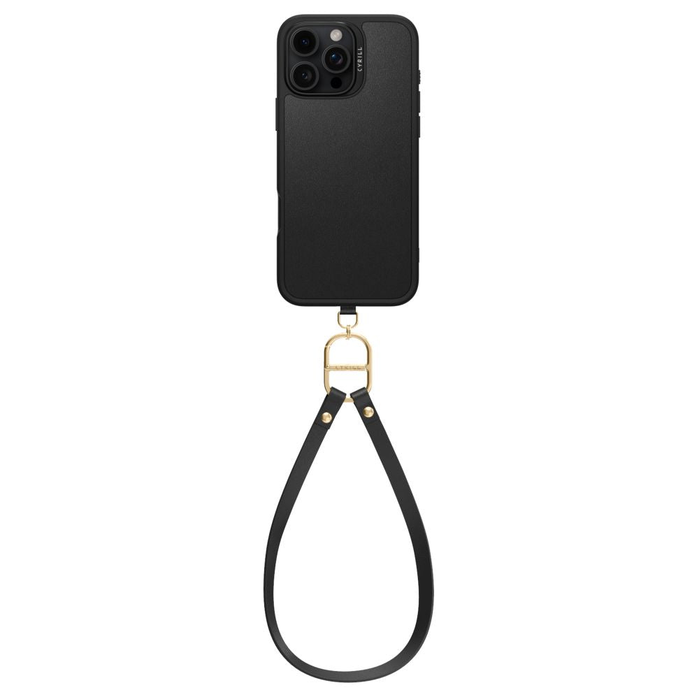 Spigen Cyrill Kajuk MagSafe dėklas iPhone 16 Pro – juodas