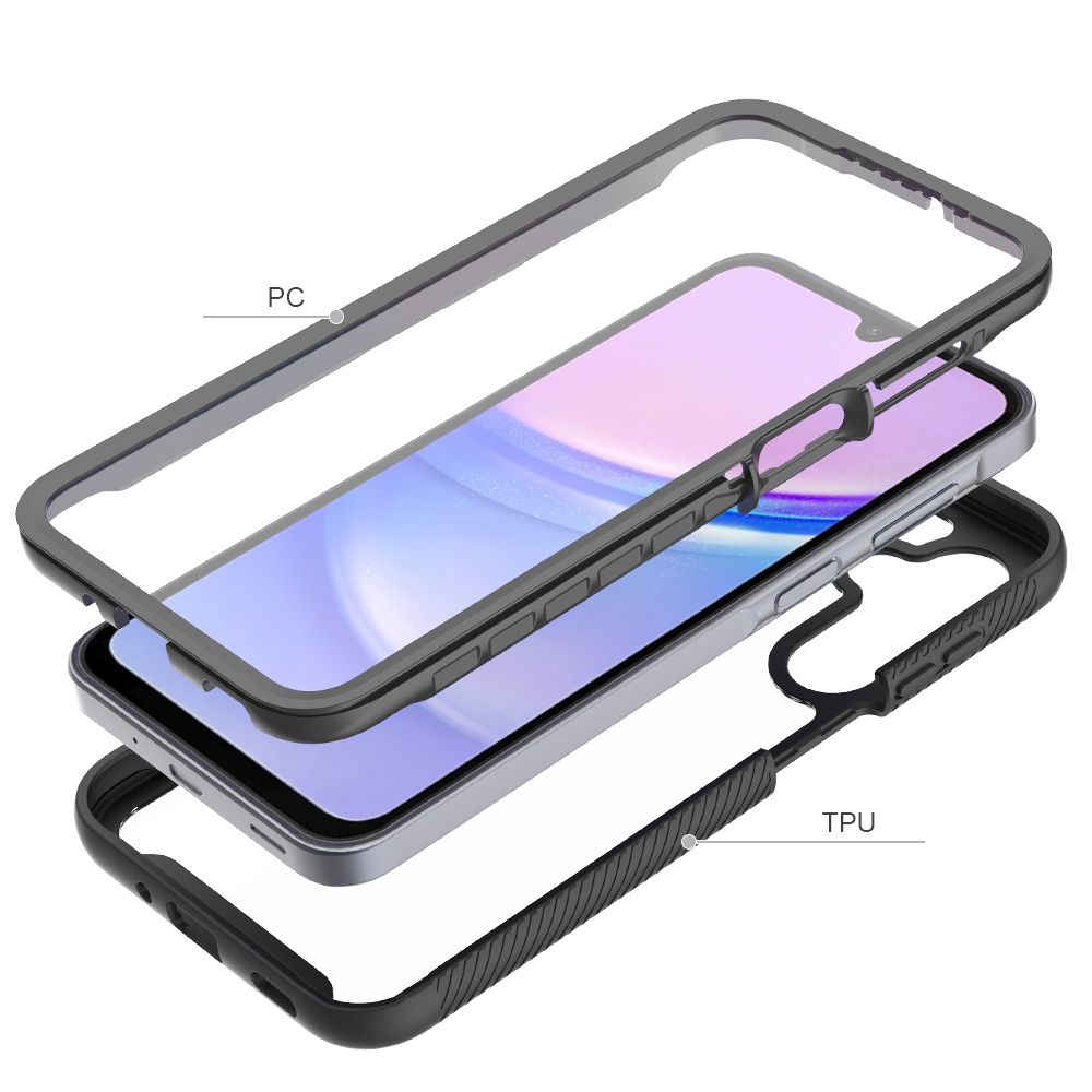 Tech-Protect Defense360 dėklas Samsung Galaxy A16 – juodas -- Samsung Galaxy A16