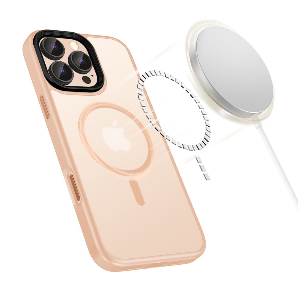 Tech-Protect MagMat MagSafe dėklas iPhone 16 Pro Max – rožinis -- iPhone 16 Pro Max