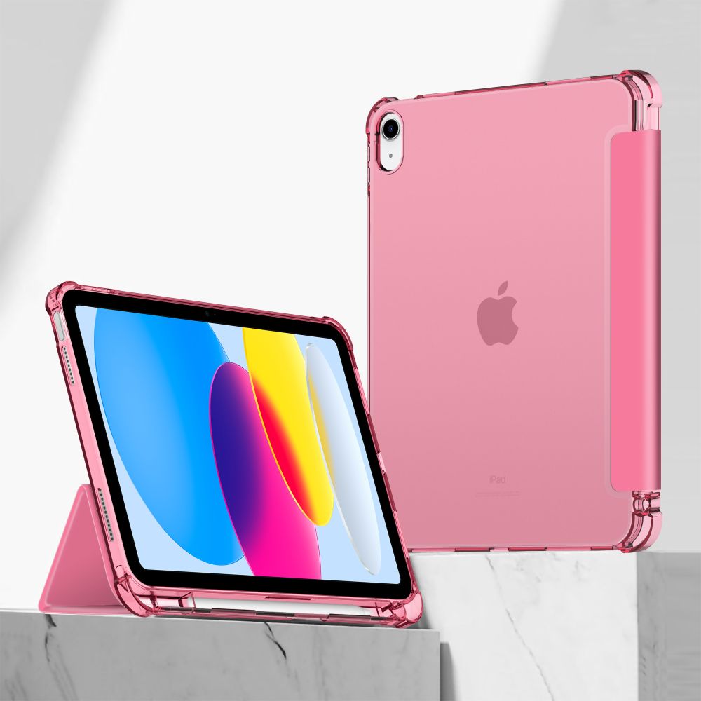 Tech-Protect SC Pen Hybrid dėklas iPad 10 2022 – rožinis -- iPad 10 2022