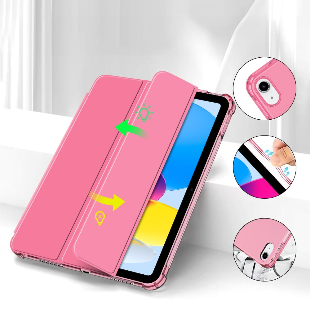 Tech-Protect SC Pen Hybrid dėklas iPad 10 2022 – rožinis -- iPad 10 2022