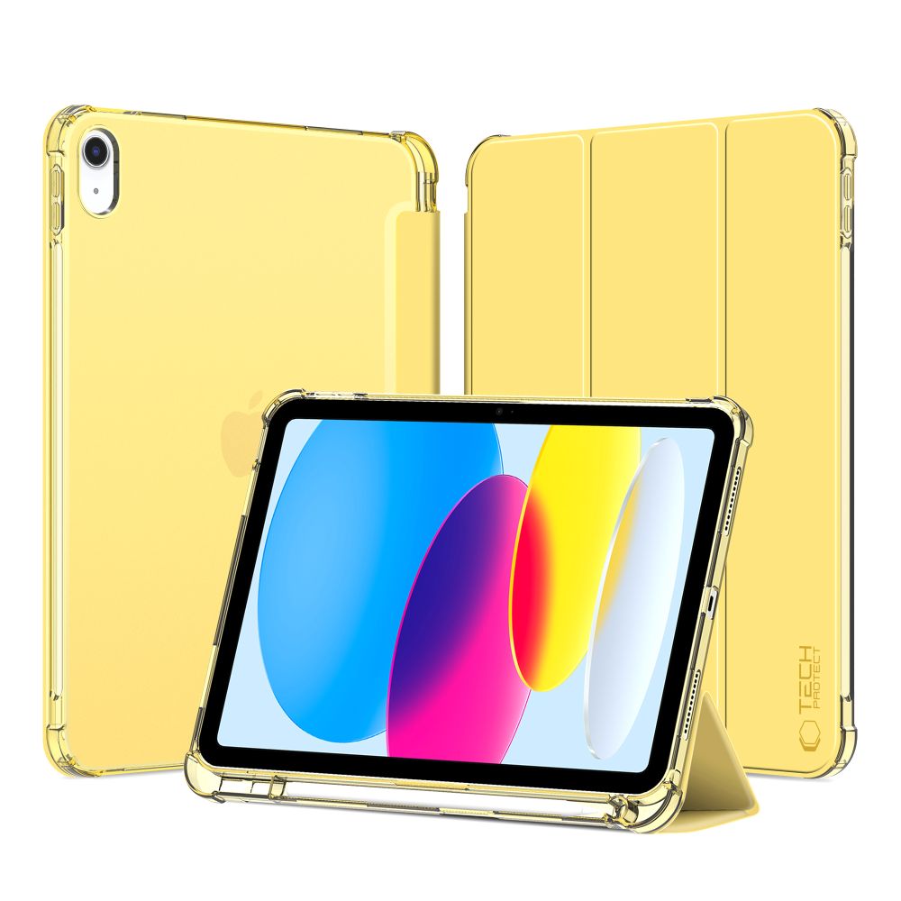 Tech-Protect SC Pen Hybrid dėklas iPad 10 (2022) – skaidrus -- iPad 10 (2022)