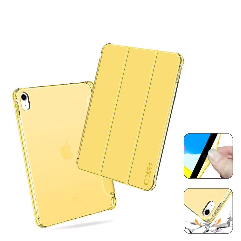 Tech-Protect SC Pen Hybrid dėklas iPad 10 (2022) – skaidrus -- iPad 10 (2022)