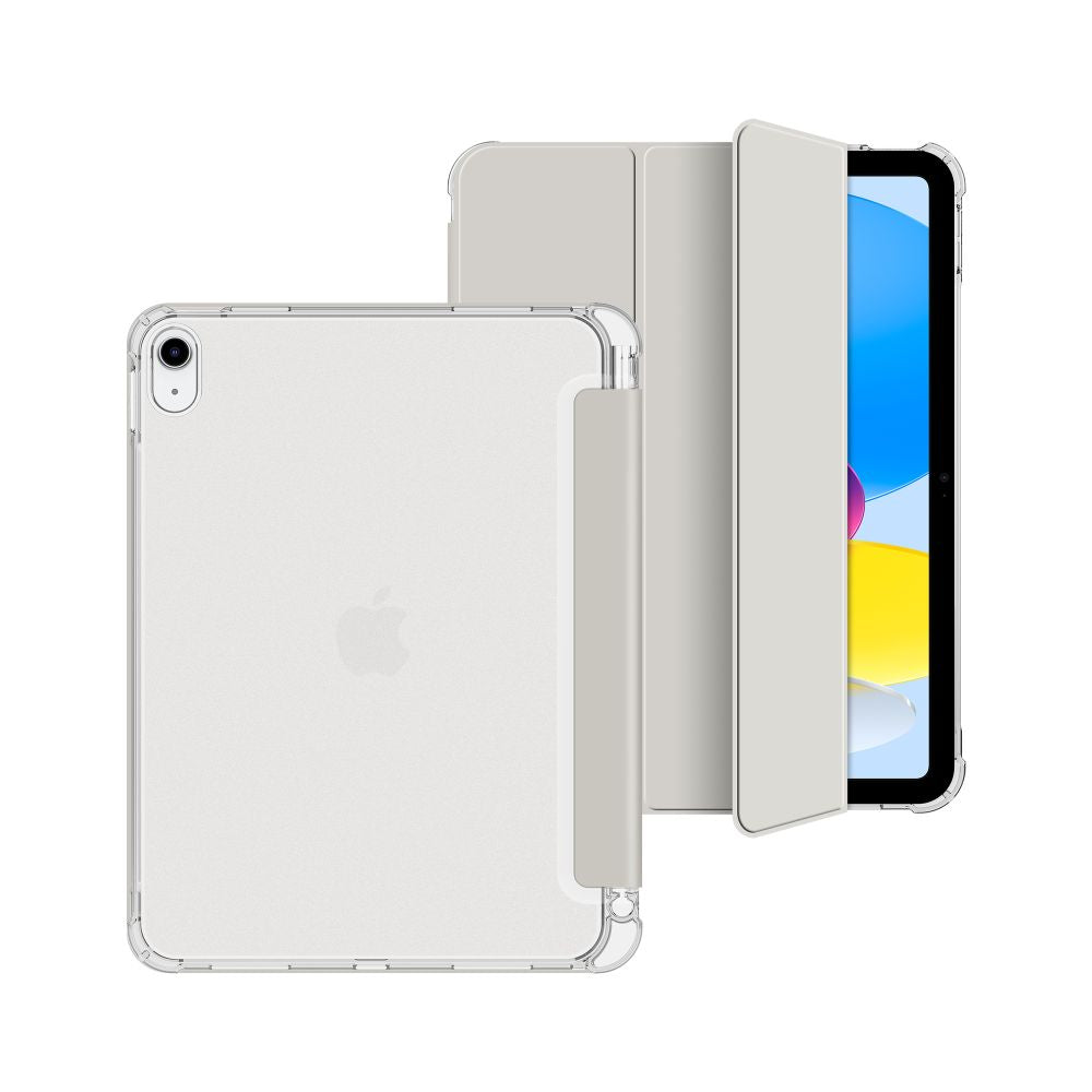 Tech-Protect SC Pen Hybrid dėklas iPad 10 (2022) – pilkas, skaidrus -- iPad 10 (2022)