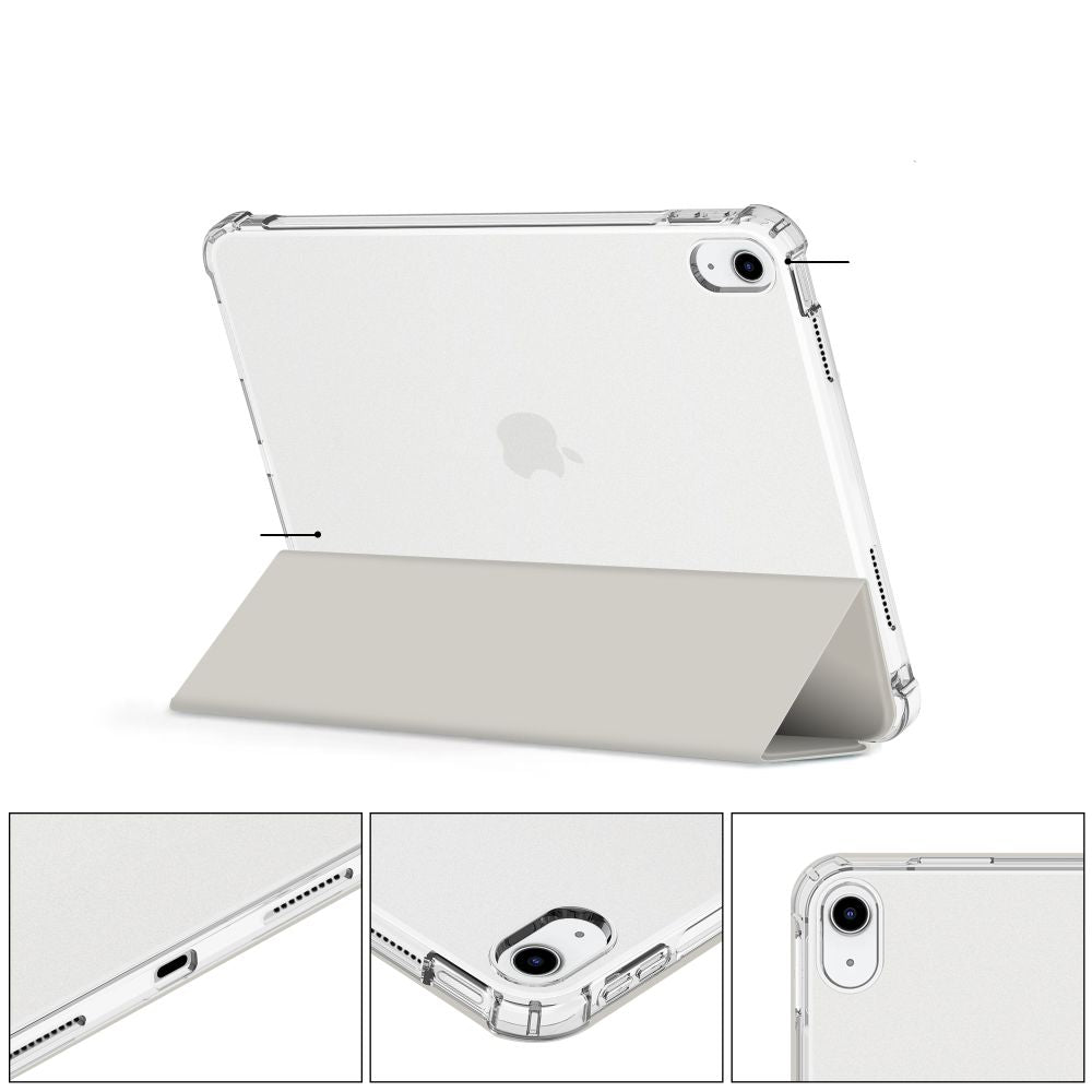 Tech-Protect SC Pen Hybrid dėklas iPad 10 (2022) – pilkas, skaidrus -- iPad 10 (2022)