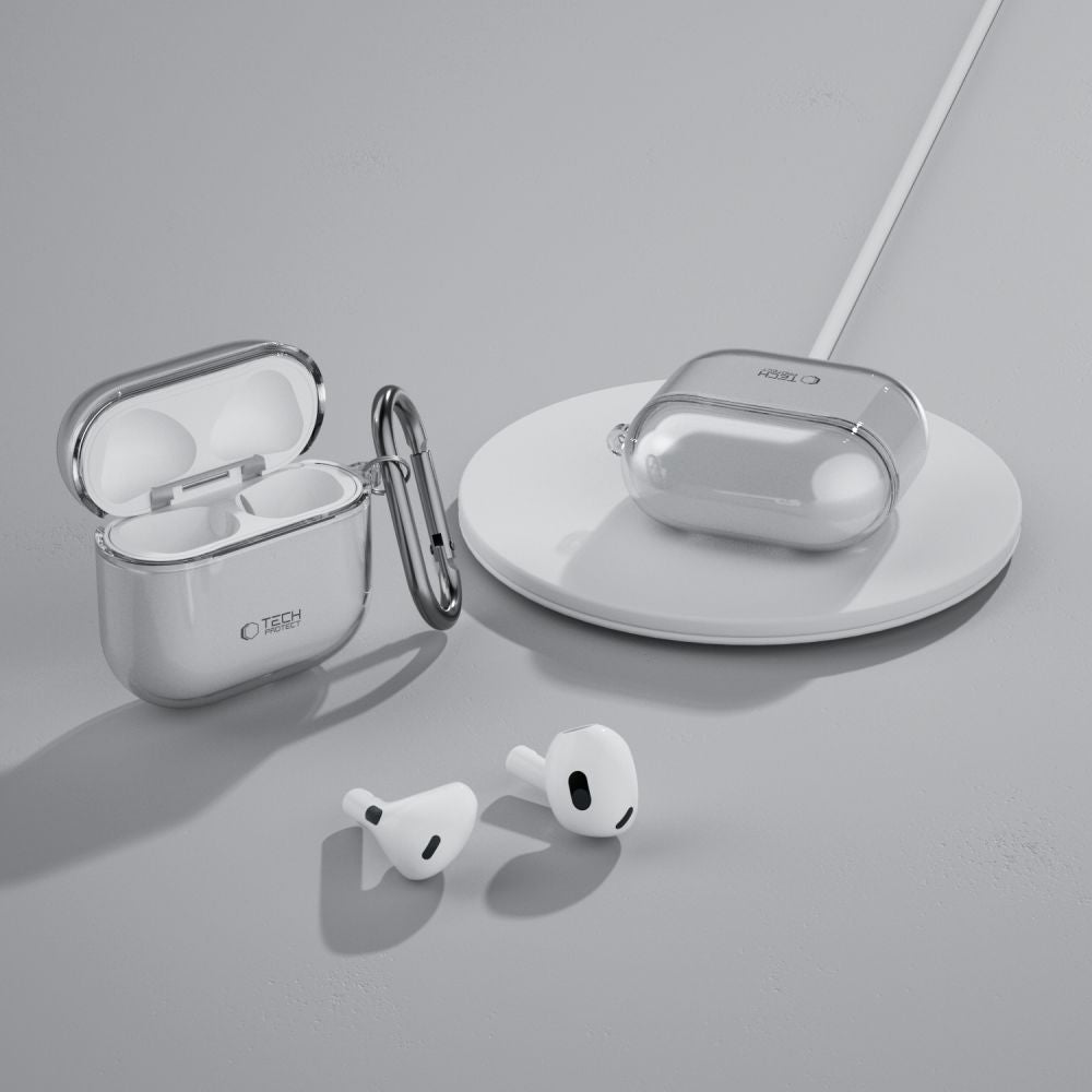 Tech-Protect FlexAir dėklas AirPods 4 – pilkas -- AirPods 4