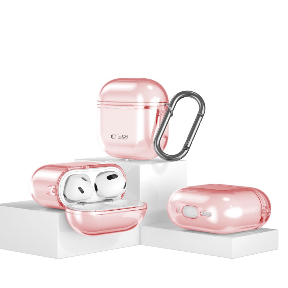Tech-Protect FlexAir dėklas AirPods 4 – rožinis -- AirPods 4