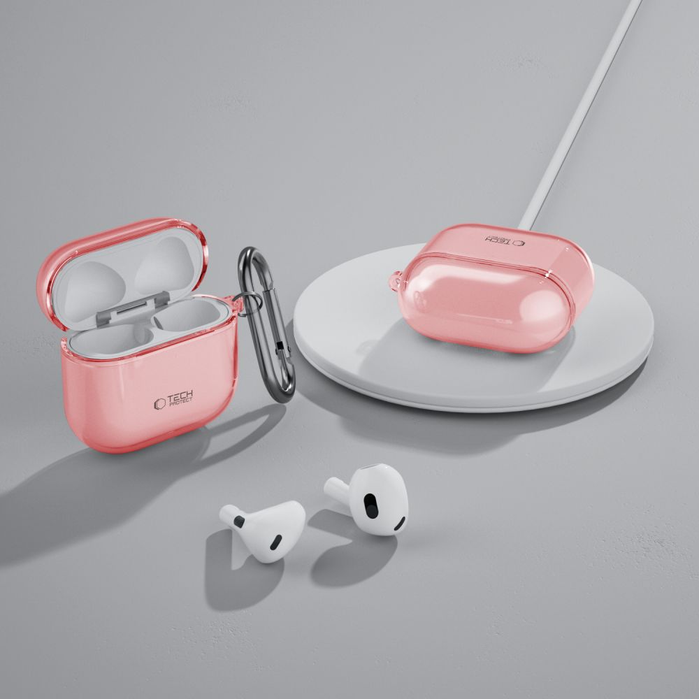 Tech-Protect FlexAir dėklas AirPods 4 – rožinis -- AirPods 4