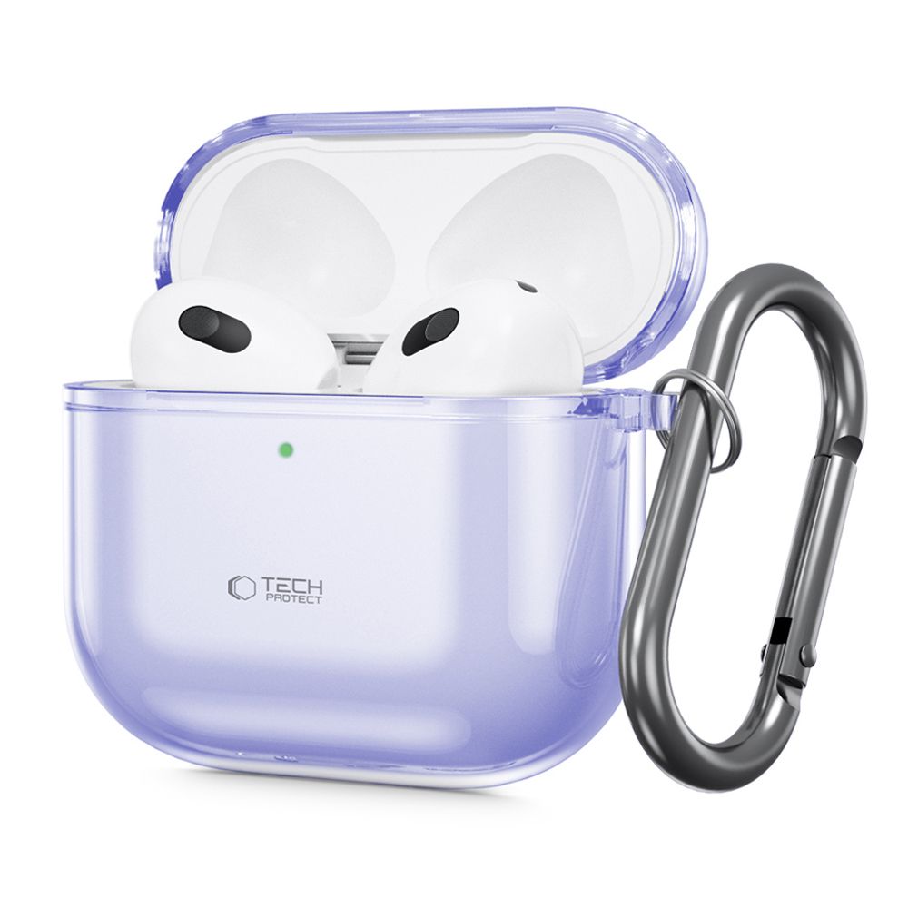 Tech-Protect FlexAir dėklas AirPods 4 – violetinis -- AirPods 4