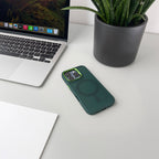 MagSafe magnetinis dėklas Samsung Galaxy S25 – žalias
