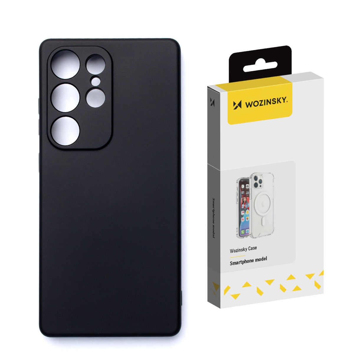 Wozinsky Soft dėklas Samsung Galaxy S25 – juodas