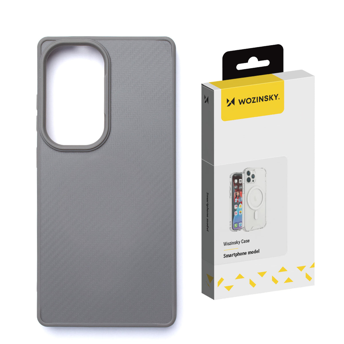 Wozinsky MagSafe dėklas Samsung Galaxy S25 – pilkas