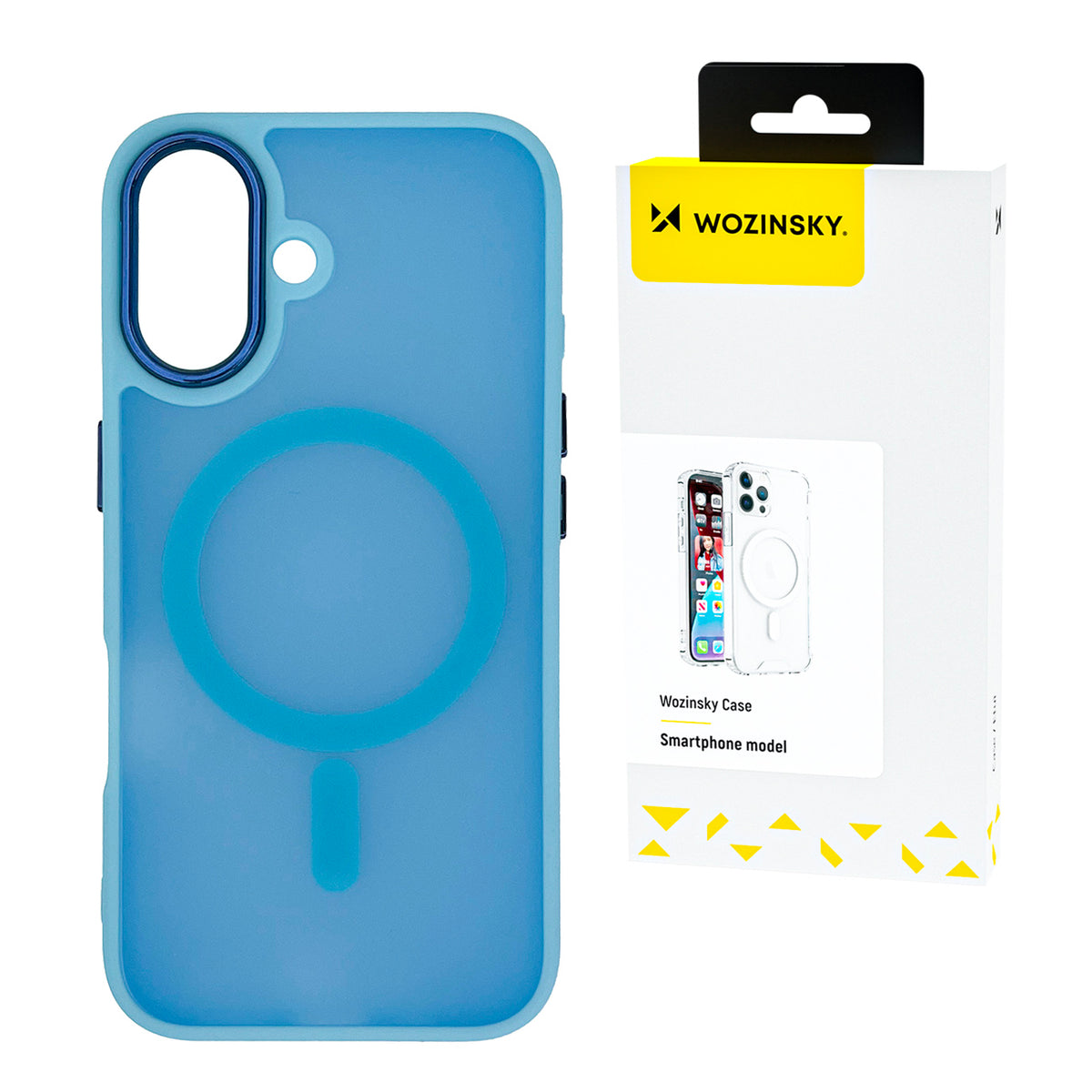Wozinsky MagSafe dėklas Samsung Galaxy S24 FE – mėlynas