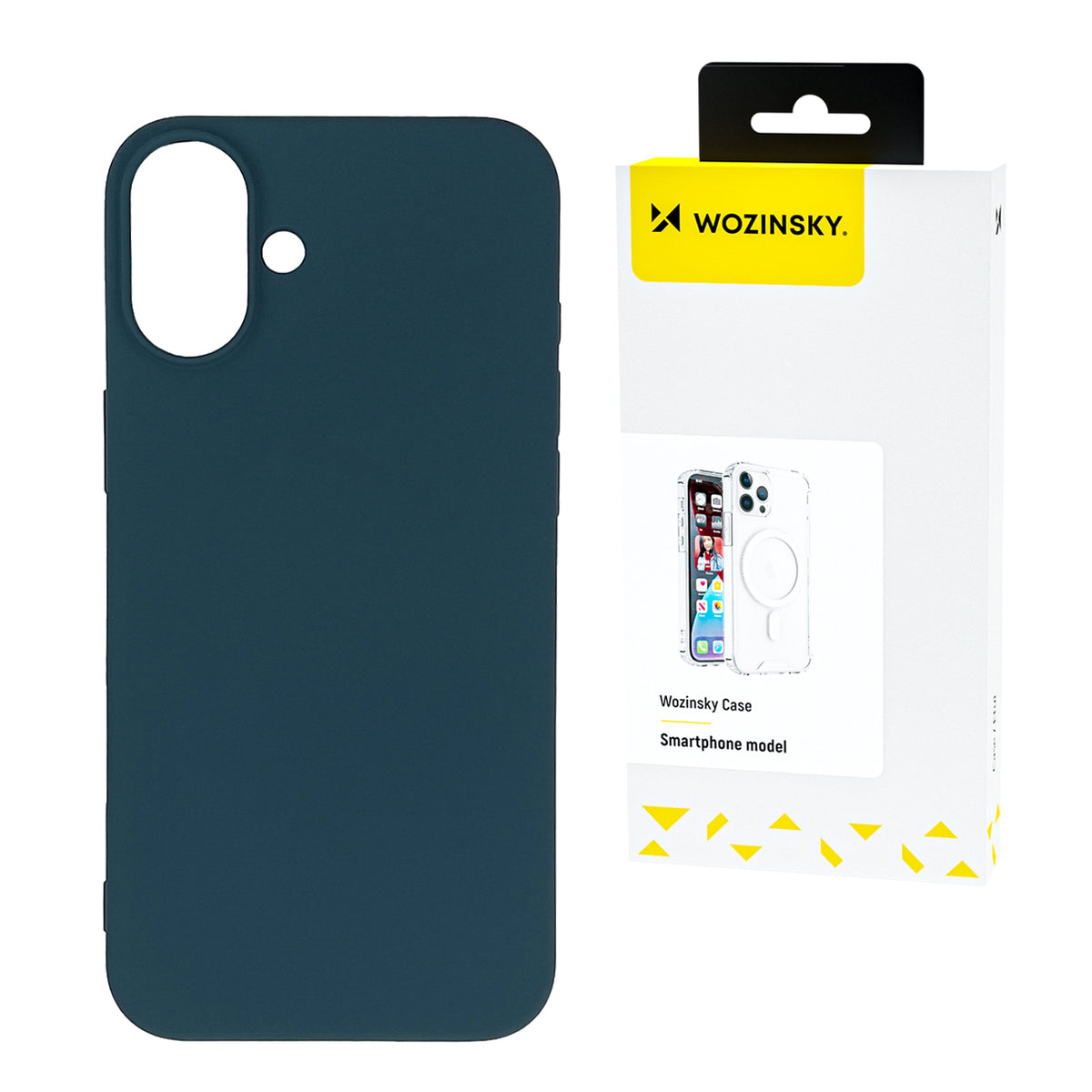 Wozinsky silikoninis dėklas Samsung Galaxy S24 FE – mėlynas