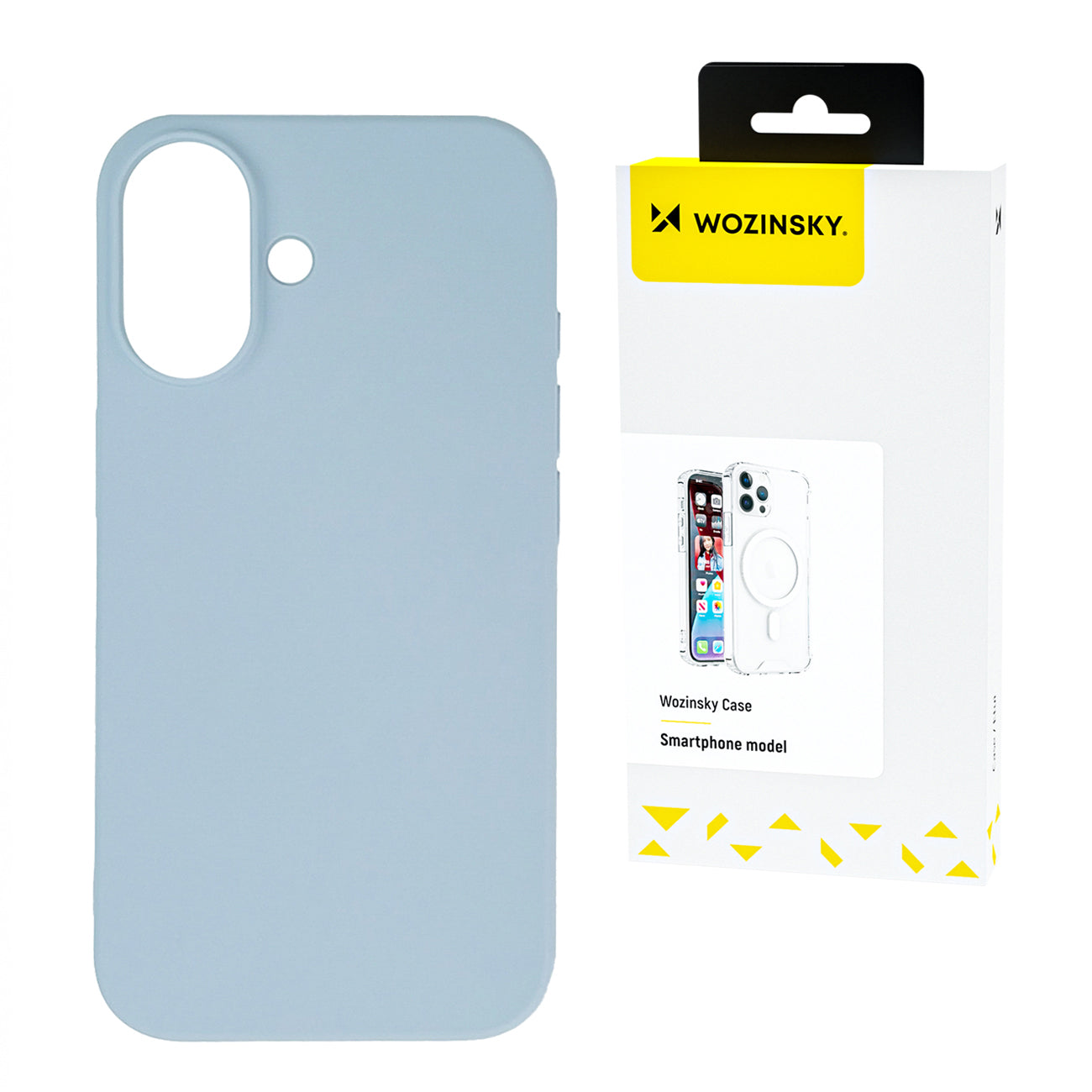 Wozinsky silikoninis dėklas Samsung Galaxy S24 FE – mėlynas