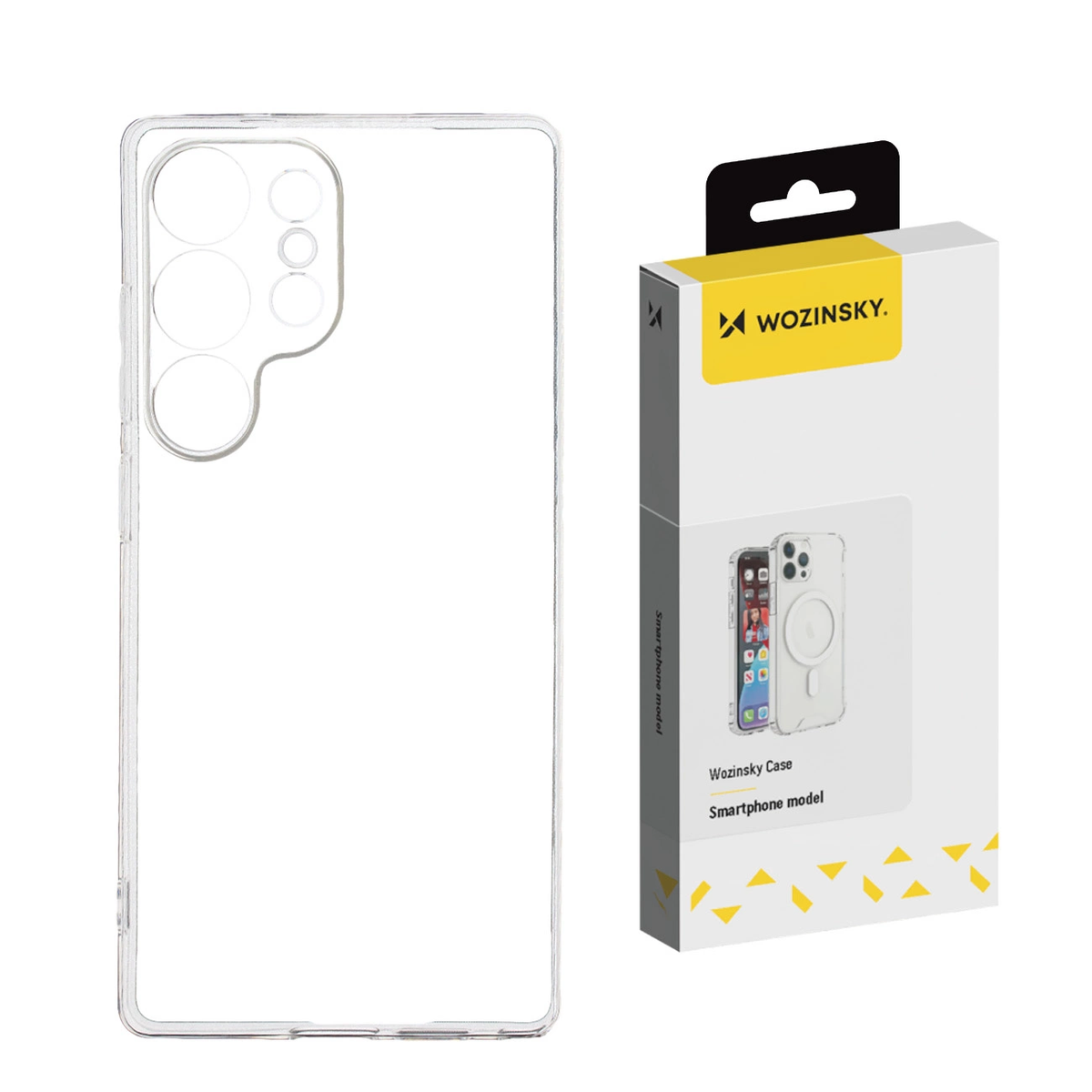 Skaidrus TPU dėklas Samsung Galaxy S24 FE – Wozinsky