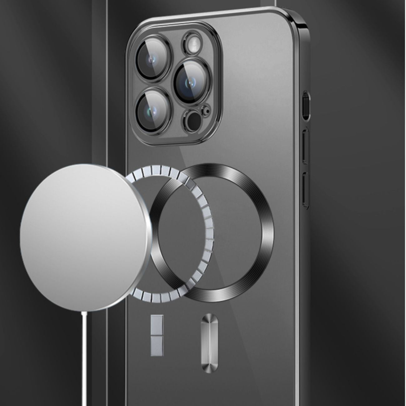 Wozinsky MagSafe dėklas Samsung Galaxy S24 FE – auksinis