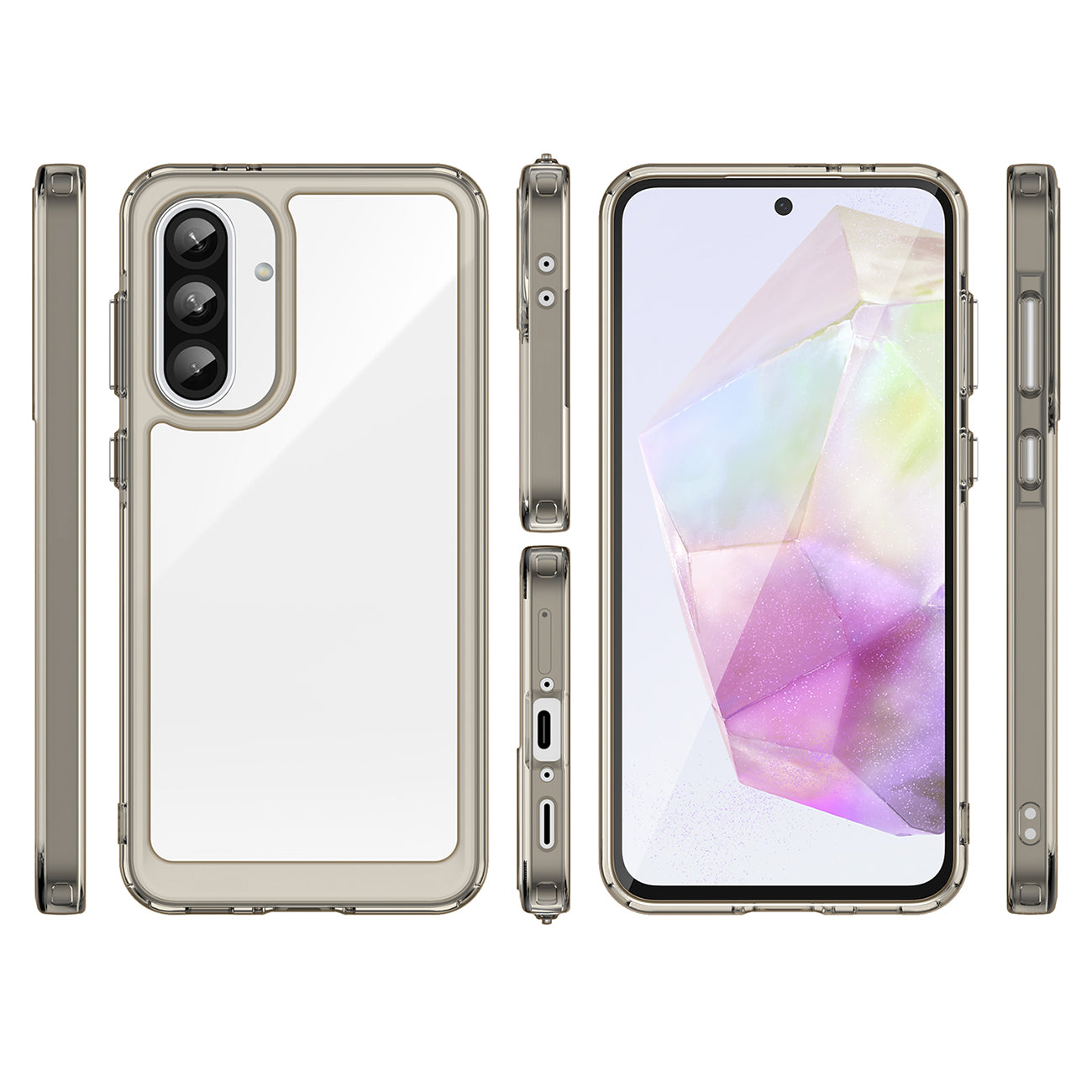 Outer Space dėklas Samsung Galaxy A56 – juodas