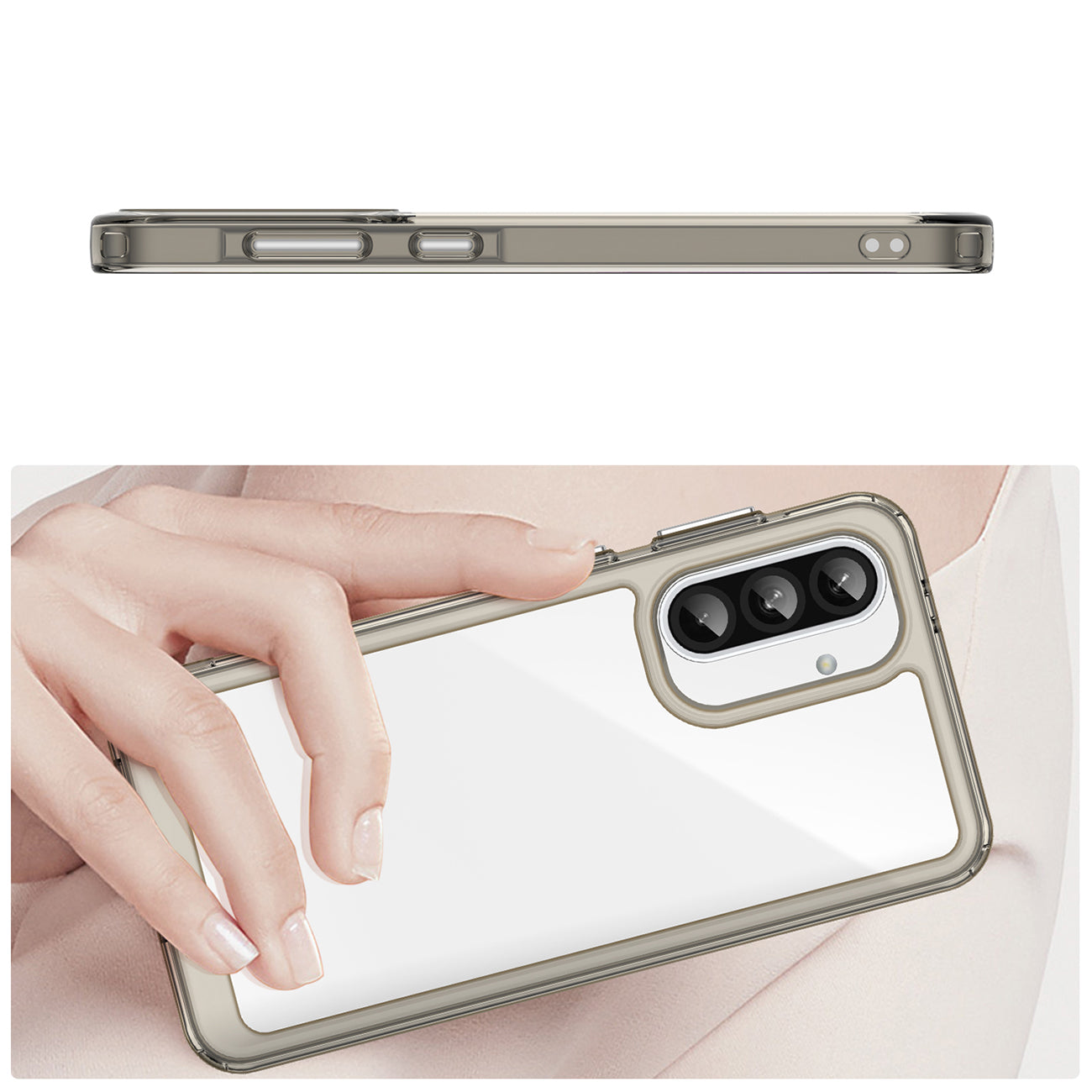 Outer Space dėklas Samsung Galaxy A56 – juodas