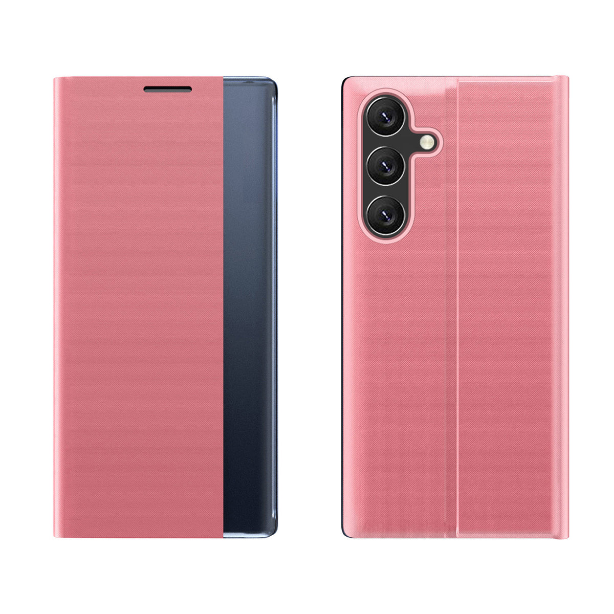 Atverčiamas dėklas su stovu Samsung Galaxy A26 – rožinis
