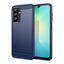 Carbon Case TPU dėklas Samsung Galaxy A26 – mėlynas