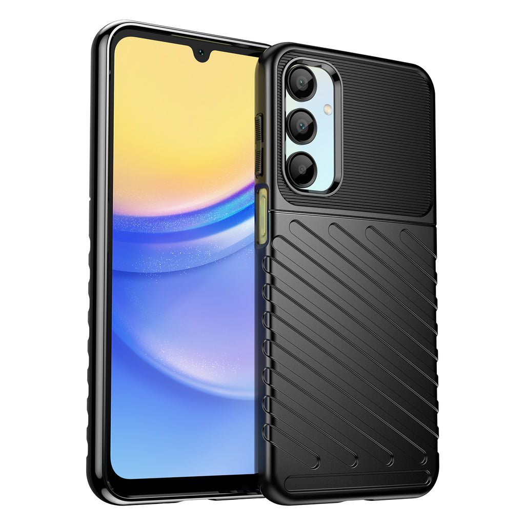 Thunder Case TPU dėklas Samsung Galaxy A26 – juodas