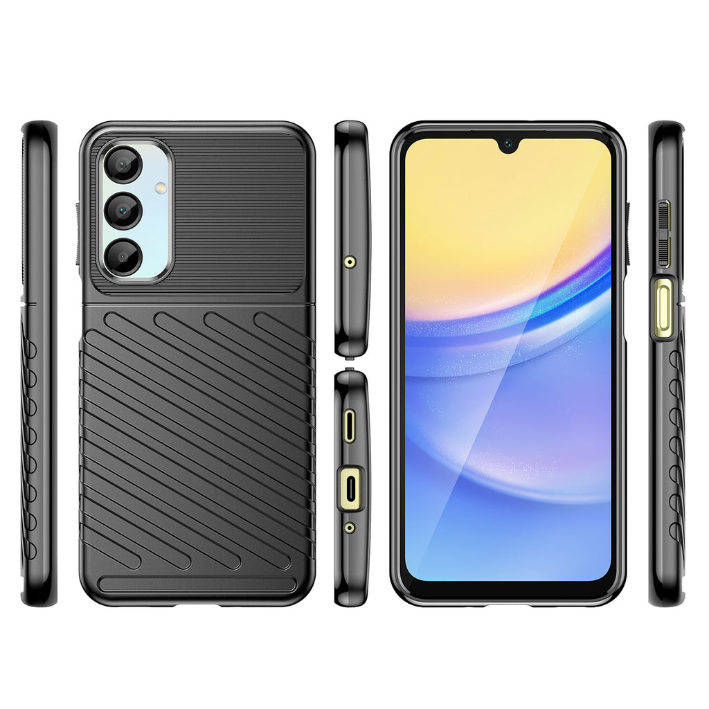 Thunder Case TPU dėklas Samsung Galaxy A26 – juodas