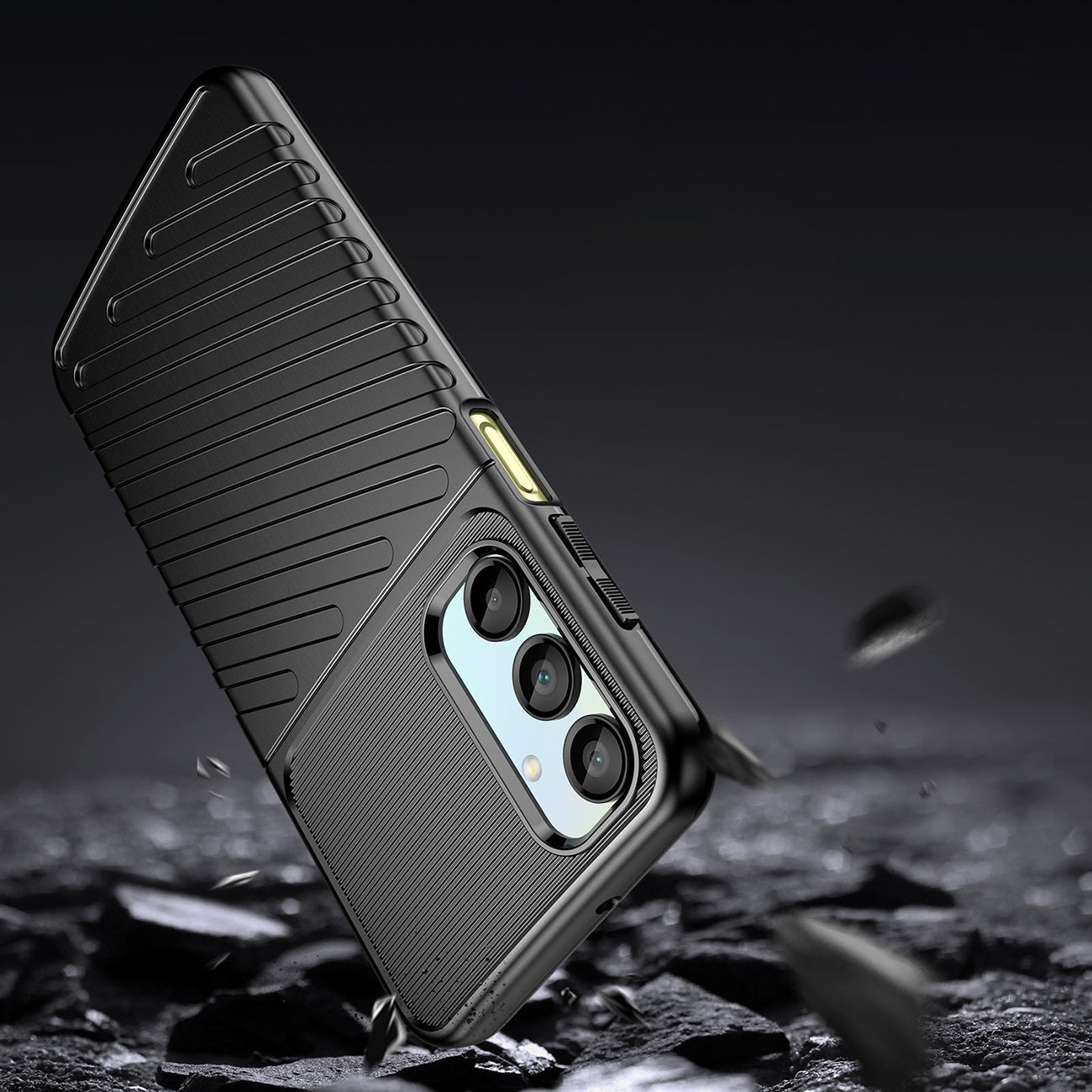 Thunder Case TPU dėklas Samsung Galaxy A26 – juodas